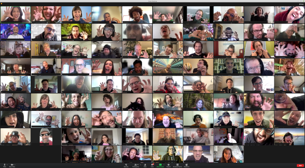 Dev Summit 21 Group Photo - Halloween